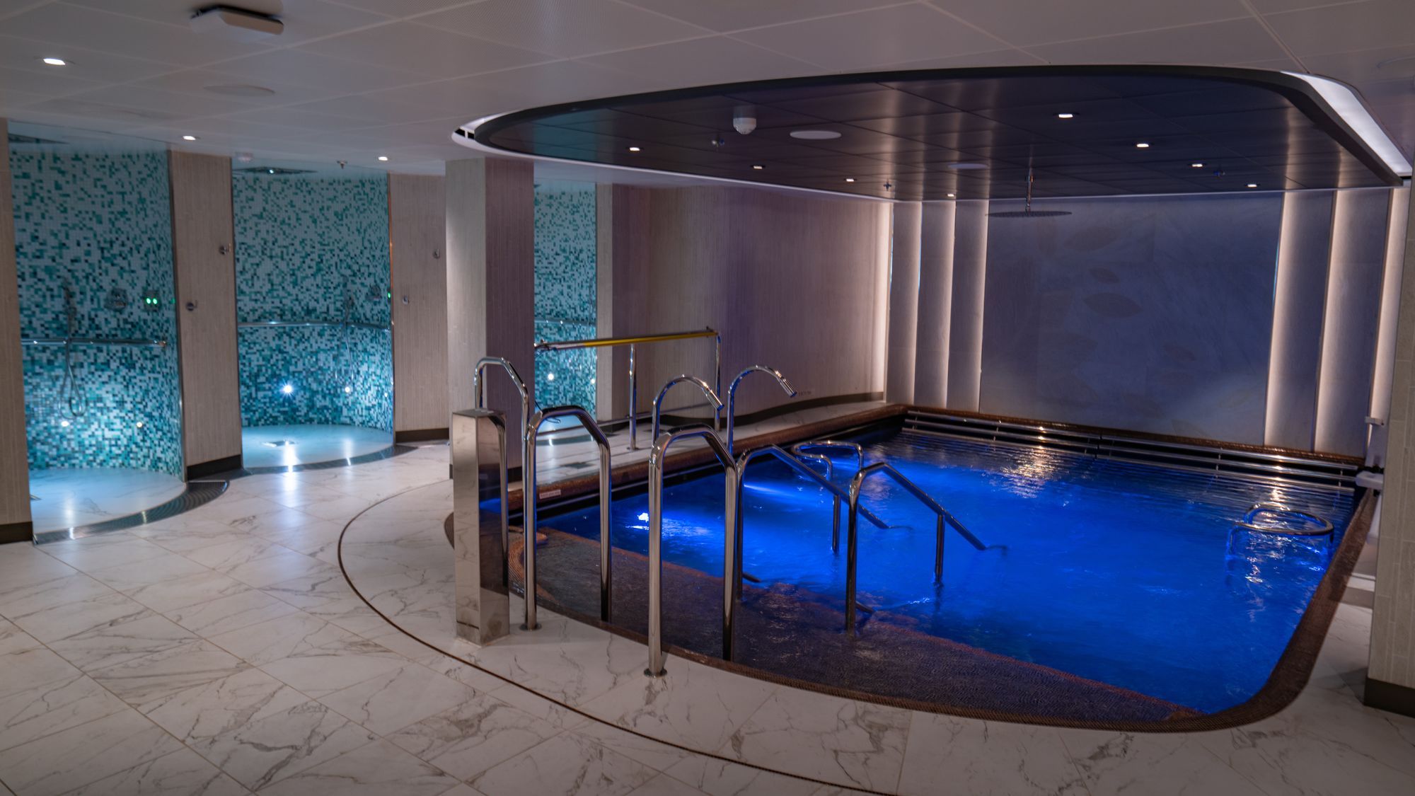 The Enclave, a thermal spa pool aboard ship